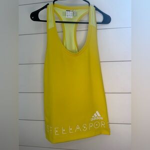 Adidas Yellow StellaSport Workout Tank